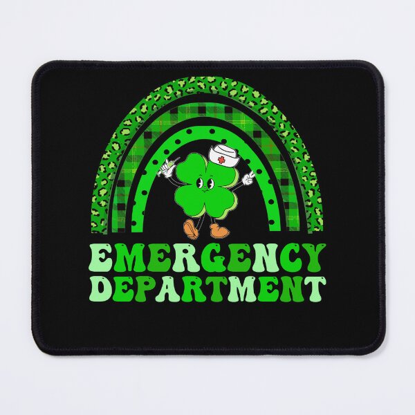 Item preview, Emergency Department St Patricks Day ER Nurse designed and sold by KroghDs.