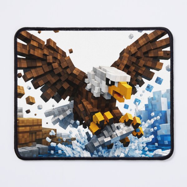 Item preview, Eagle Inspired of Minecraft ArtWork designed and sold by FeelTheDrawing.