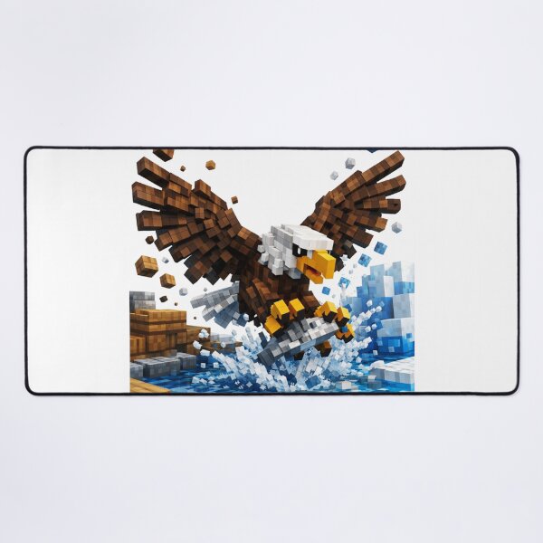 Item preview, Eagle Inspired of Minecraft ArtWork designed and sold by FeelTheDrawing.