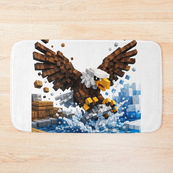 Item preview, Eagle Inspired of Minecraft ArtWork designed and sold by FeelTheDrawing.