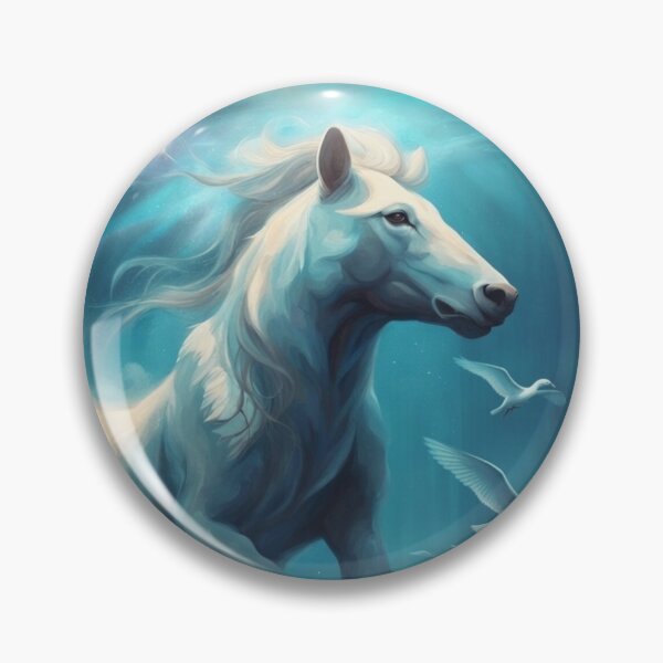Item preview, The Horse Emerging From the Sea designed and sold by Syrupulse.