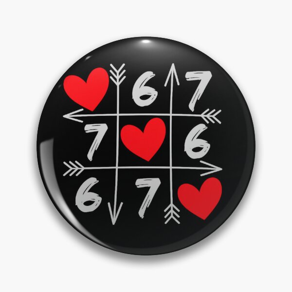 Item preview, 67 Love Meme Valentine Funny Six Seven Trendy Graphic designed and sold by InkStormPro.