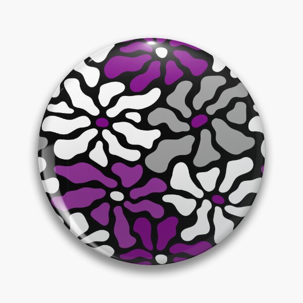 Item preview, Contemporary Abstract Floral Pattern in Asexual Colorway designed and sold by teeworthy.