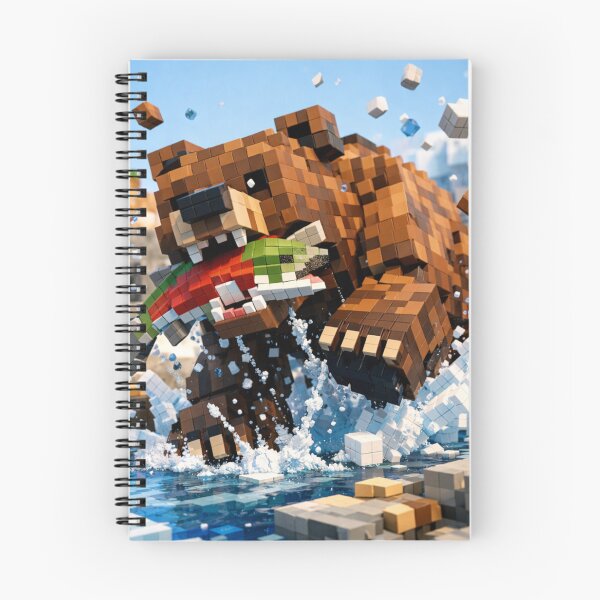 Item preview, Bear Inspired of Minecraft ArtWork designed and sold by FeelTheDrawing.