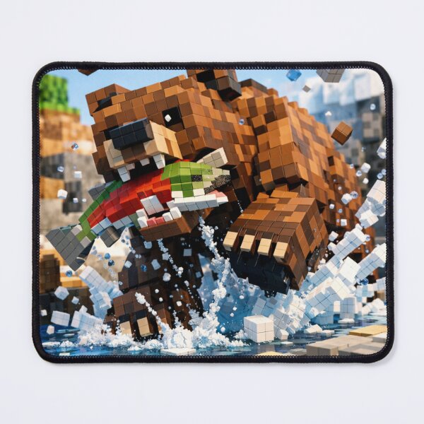 Item preview, Bear Inspired of Minecraft ArtWork designed and sold by FeelTheDrawing.