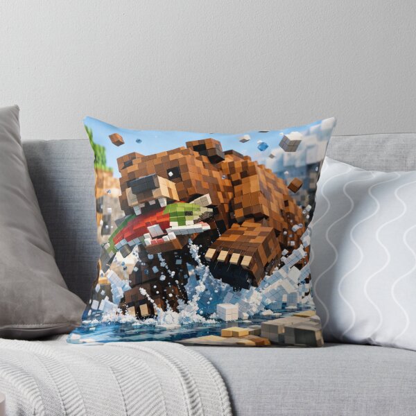 Item preview, Bear Inspired of Minecraft ArtWork designed and sold by FeelTheDrawing.