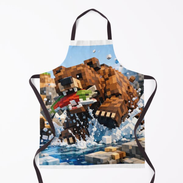 Item preview, Bear Inspired of Minecraft ArtWork designed and sold by FeelTheDrawing.