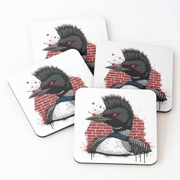 Item preview, Rebel loon bird punk designed and sold by iwzzuel.