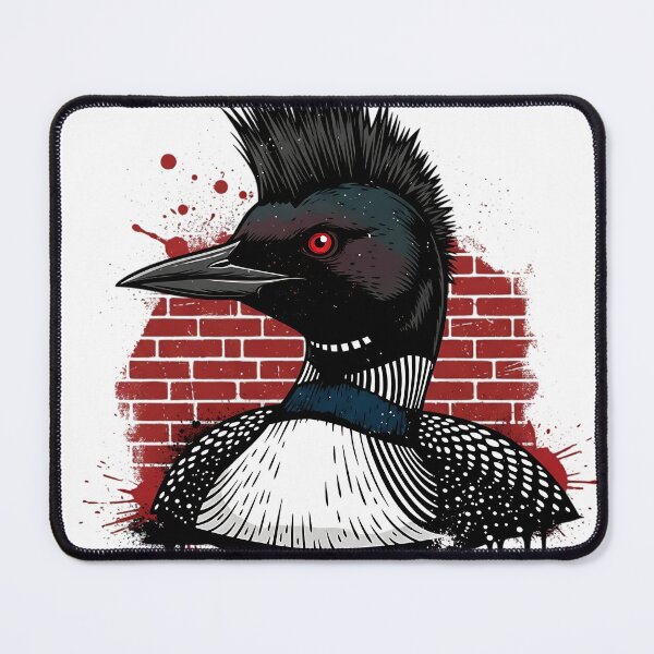 Item preview, Rebel loon bird punk designed and sold by iwzzuel.