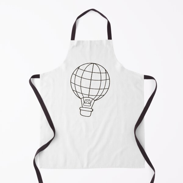 Item preview, Hot Air Balloon Line Art designed and sold by Porpor Artwork.