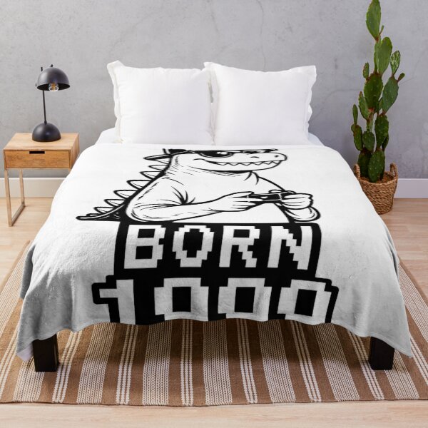 Item preview, Born 1999 Gamer Dinosaur – Retro Gaming Streetwear Design designed and sold by JEVANStudio.