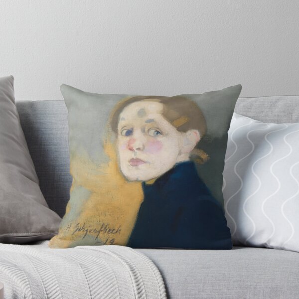 Item preview, Helene Schjerfbeck Self Portrait Painting 1912 designed and sold by Vintage Wall Art.