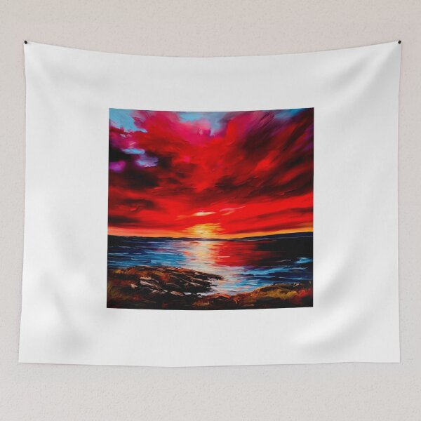 Item preview, Evening sunset designed and sold by Island Art Studios.