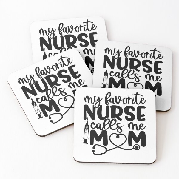 Item preview, My Favorite Nurse Calls Me Mom Happy Mother's Day designed and sold by jakaun.