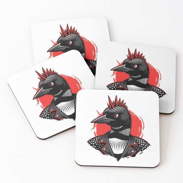 Item preview, Rebel loon bird metal punk designed and sold by iwzzuel.