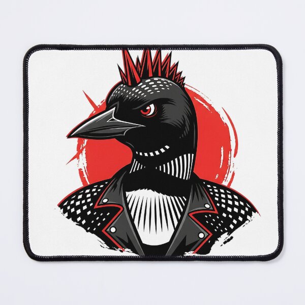 Item preview, Rebel loon bird metal punk designed and sold by iwzzuel.