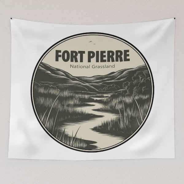 Item preview, Fort Pierre National Grassland South Dakota Stream designed and sold by Esskay Designs.