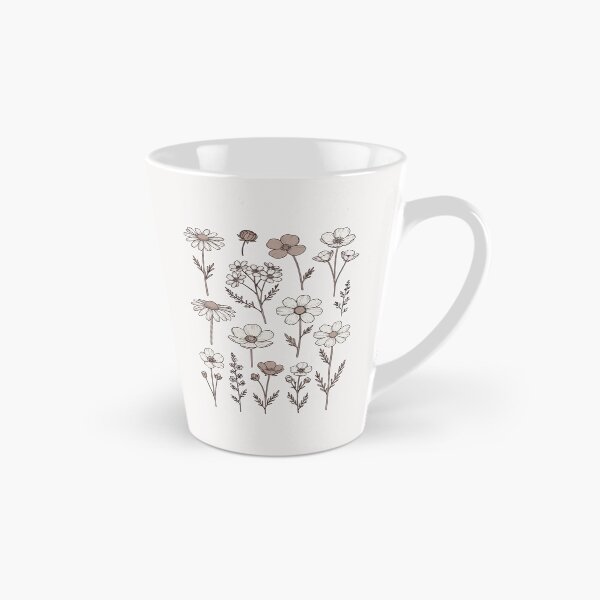 Item preview, Vintage Wildflowers Line Art | Minimalist Boho Floral Botanical  designed and sold by stylishdzign.