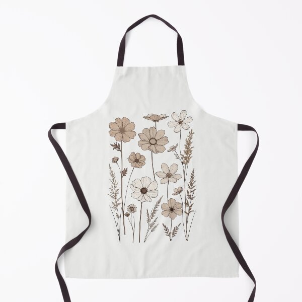 Item preview, Vintage Wildflowers Line Art | Minimalist Boho Floral Botanical designed and sold by stylishdzign.