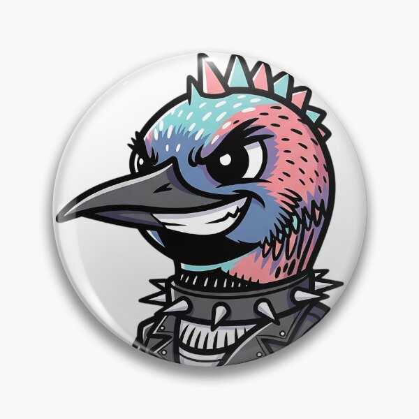 Item preview, Rebel loon bird metal punk designed and sold by iwzzuel.