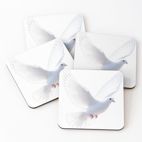 Item preview, White Dove of Peace – Holy Spirit Christian Symbol of Love and Faith designed and sold by @majovegana.