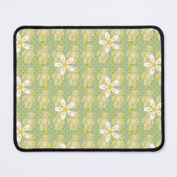 Item preview, Teddy Bear Sunflower Pattern and Floral design designed and sold by Erika Castricum.