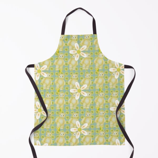Item preview, Teddy Bear Sunflower Pattern and Floral design designed and sold by Erika Castricum.
