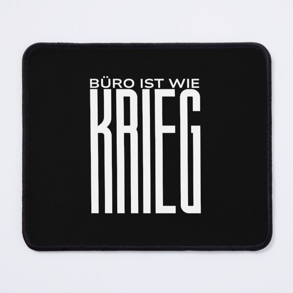 Item preview, Stromberg quote: "The office is like war" designed and sold by Fetzenbude.