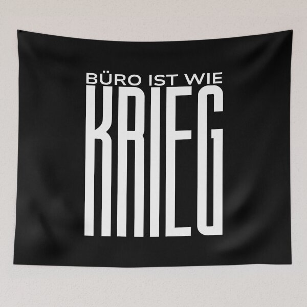 Item preview, Stromberg quote: "The office is like war" designed and sold by Fetzenbude.