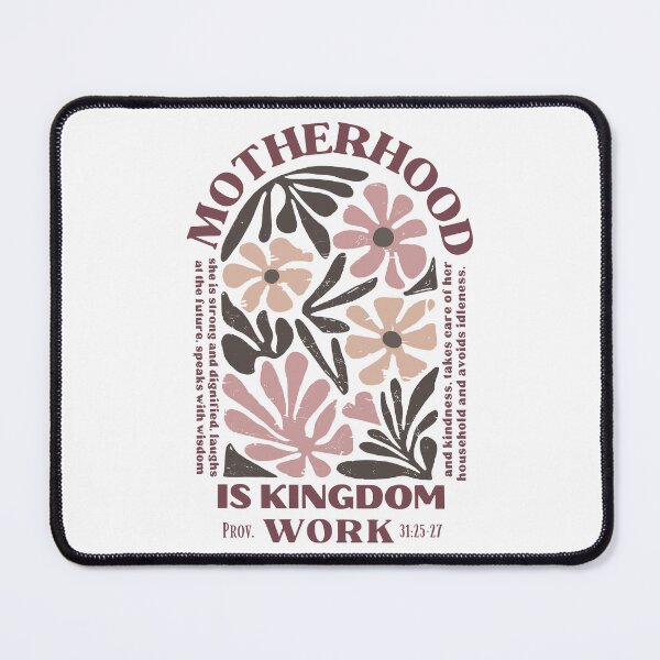 Item preview, Motherhood Is Kingdom Work Boho Floral Mom Mama Mother's Day designed and sold by pansak.