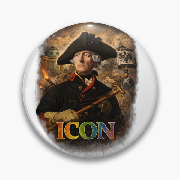 Item preview, Frederick the Great of Prussia Icon designed and sold by cally152.