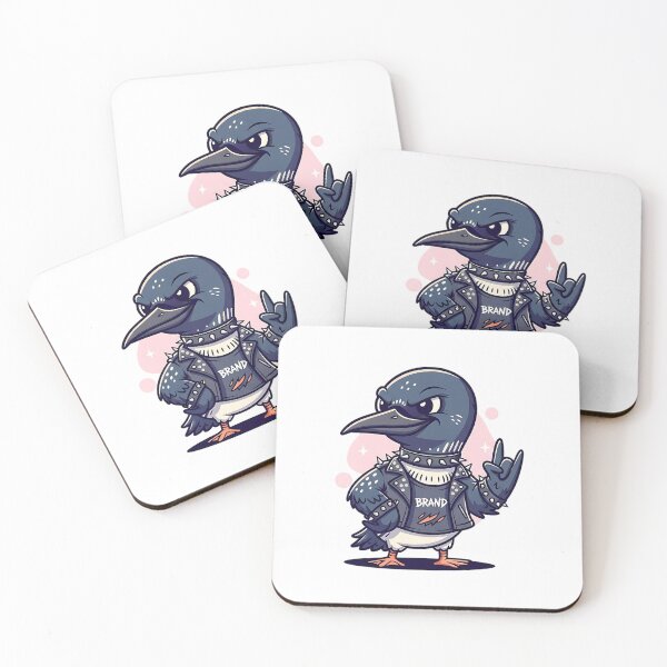 Item preview, Rebellious Rebel loon bird punk designed and sold by iwzzuel.