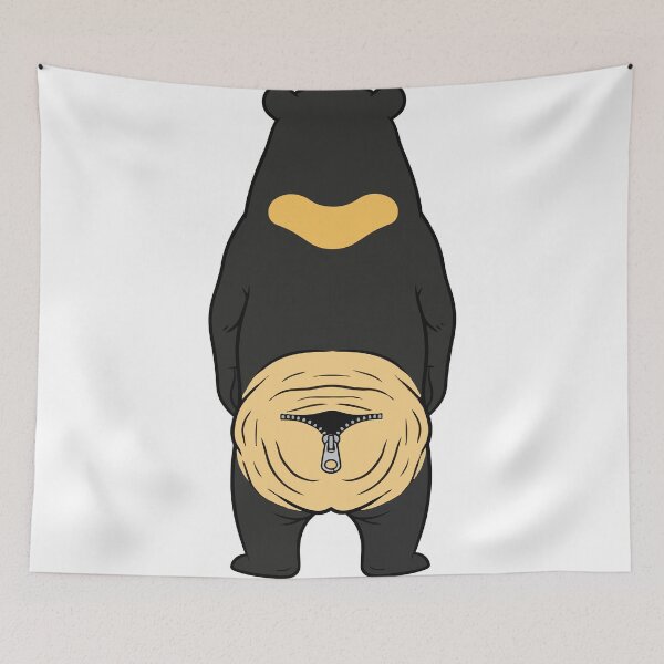 Item preview, Sun Bear Zipper Malfunction Conspiracy Meme designed and sold by Petzzz.