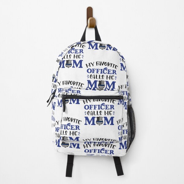 Item preview, My Favorite Officer Calls Me Mom Blue Line Police Mom Mother's Day designed and sold by pansak.
