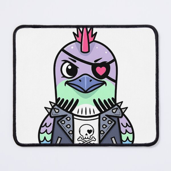Item preview, Rebellious Rebel loon bird punk designed and sold by iwzzuel.