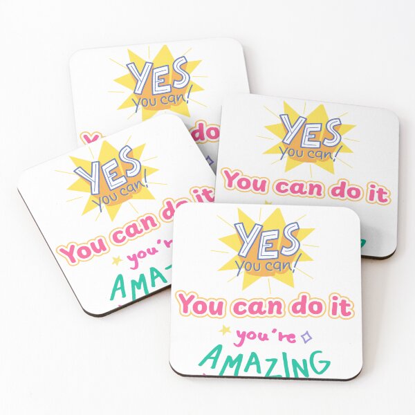 Item preview, Yes, You Can Do It! designed and sold by GoldenSparkleShop.