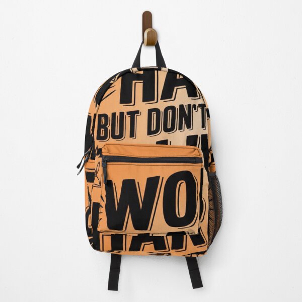 Item preview, Work Hard But Don’t Forget To Live Harder Motivation Quote Design designed and sold by creativecartstudio.