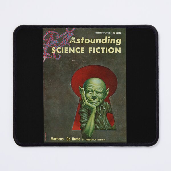 Item preview, Astounding Science Fiction Magazine 1954 50S  designed and sold by lilaceou.