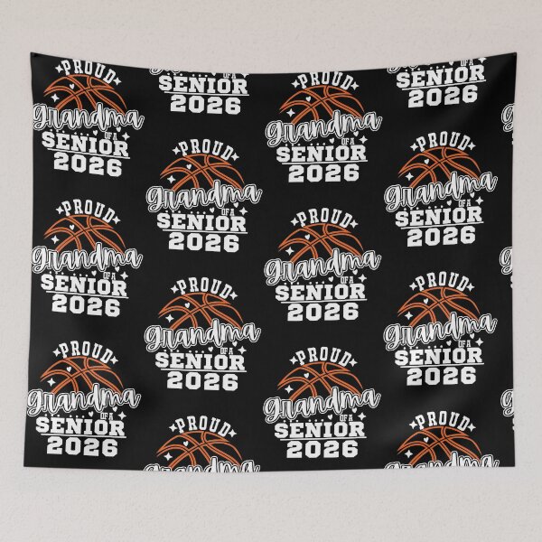 Item preview, Basketball Proud Grandma Of Senior 2026 Basketball Game Day Class Of 2026 designed and sold by pansak.