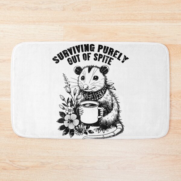 Item preview, Opossum Surviving Out of Spite Funny Possum Humor Men Women  , Opossum Gift For Mom Dad Kids designed and sold by Opossum GIFT ★★★★★.