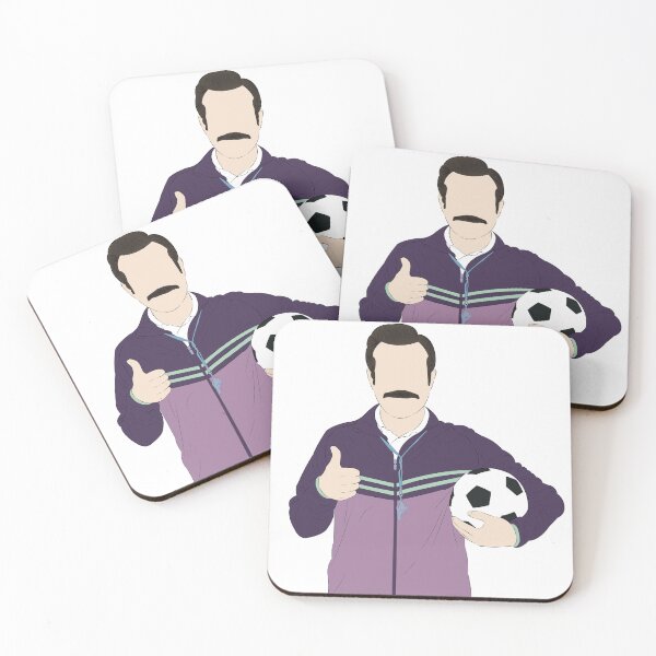 Artikelvorschau, Ted Lasso Fan Art Portrait entworfen und verkauft von Still Silhouette.
