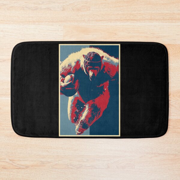 Item preview, Polar Bear Rugby Player HOPE designed and sold by TrueArtsStore.