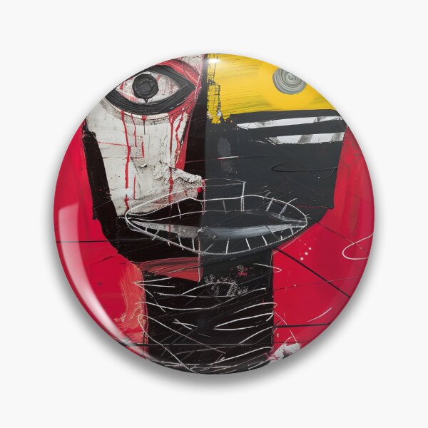 Aperçu de l'œuvre A vibrant cubist-style portrait with bold colours, expressive eyes, and modern pop-art energy. Perfect statement wall décor for contemporary interiors and art lovers. créée et vendue par Unruly_Brilliance.