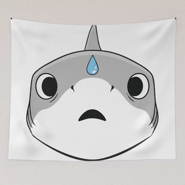 Item preview, Did I Leave The Oven On Worried Shark Meme designed and sold by Petzzz.