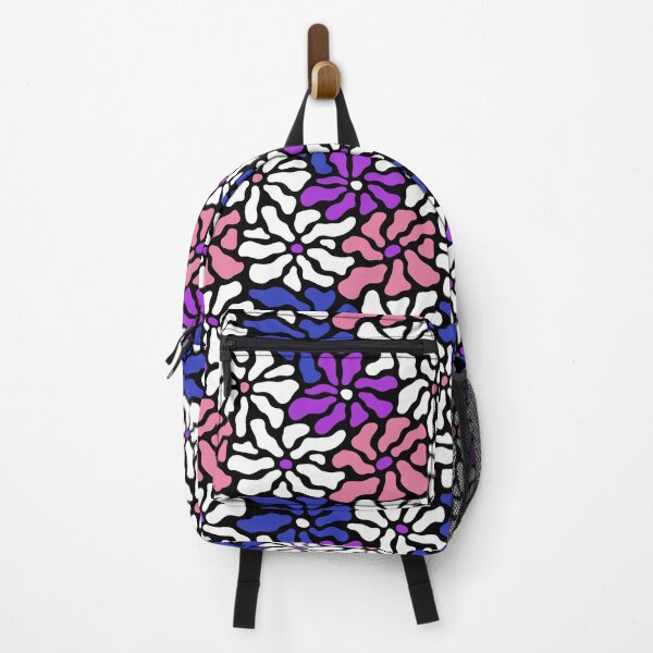 Item preview, Contemporary Abstract Floral Pattern in Genderfluid Colorway designed and sold by teeworthy.