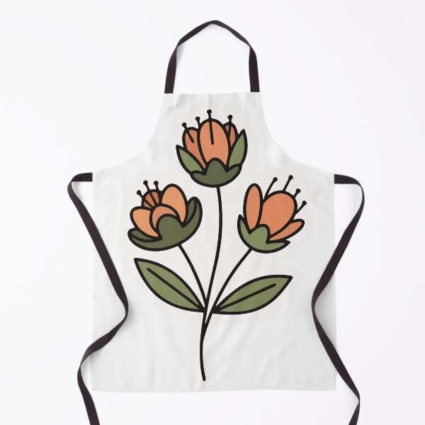 Item preview, simple floral line art designed and sold by icello design.