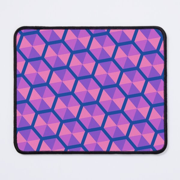 Item preview, Purple Beekeeper Tessellation - Abstract Geometric Shape Pattern  - Anniversary Gifts For Him designed and sold by RoyalStarsPatts.