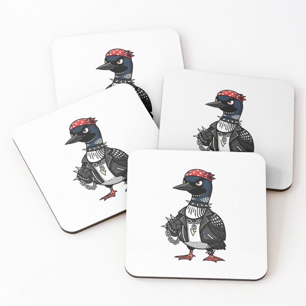 Item preview, Rebellious Rebel loon bird punk designed and sold by iwzzuel.