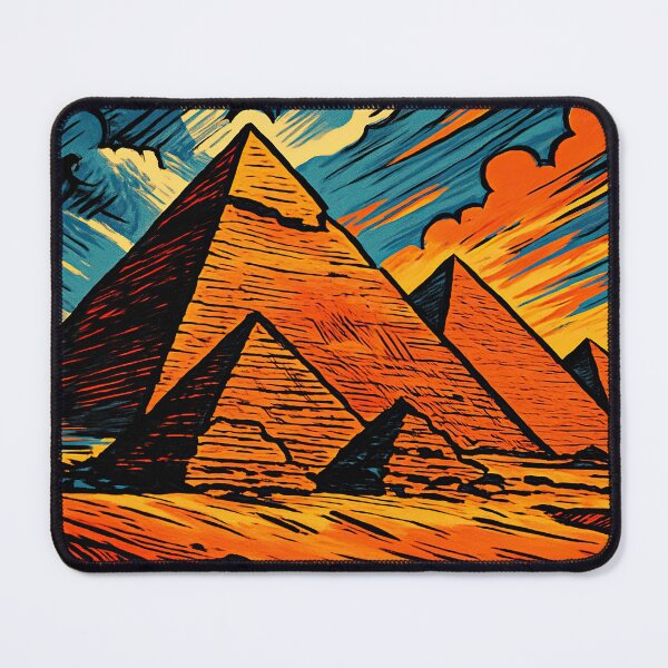 Item preview, Giza Pyramids | Comics stylCartoone - designed and sold by ComicsFactory.