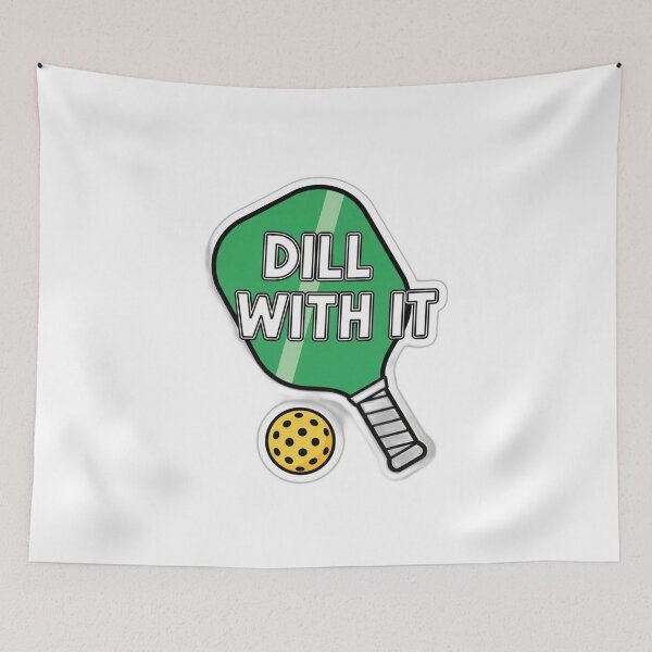 Item preview, Pickleball Pun Paddle Sticker designed and sold by  Side Quest Studio.